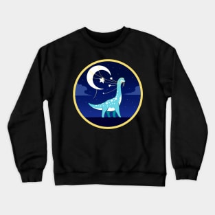 Brachiosaurus Celeste Crewneck Sweatshirt